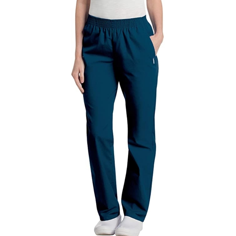 Landau Women's Elastic Waist Scrub Pants